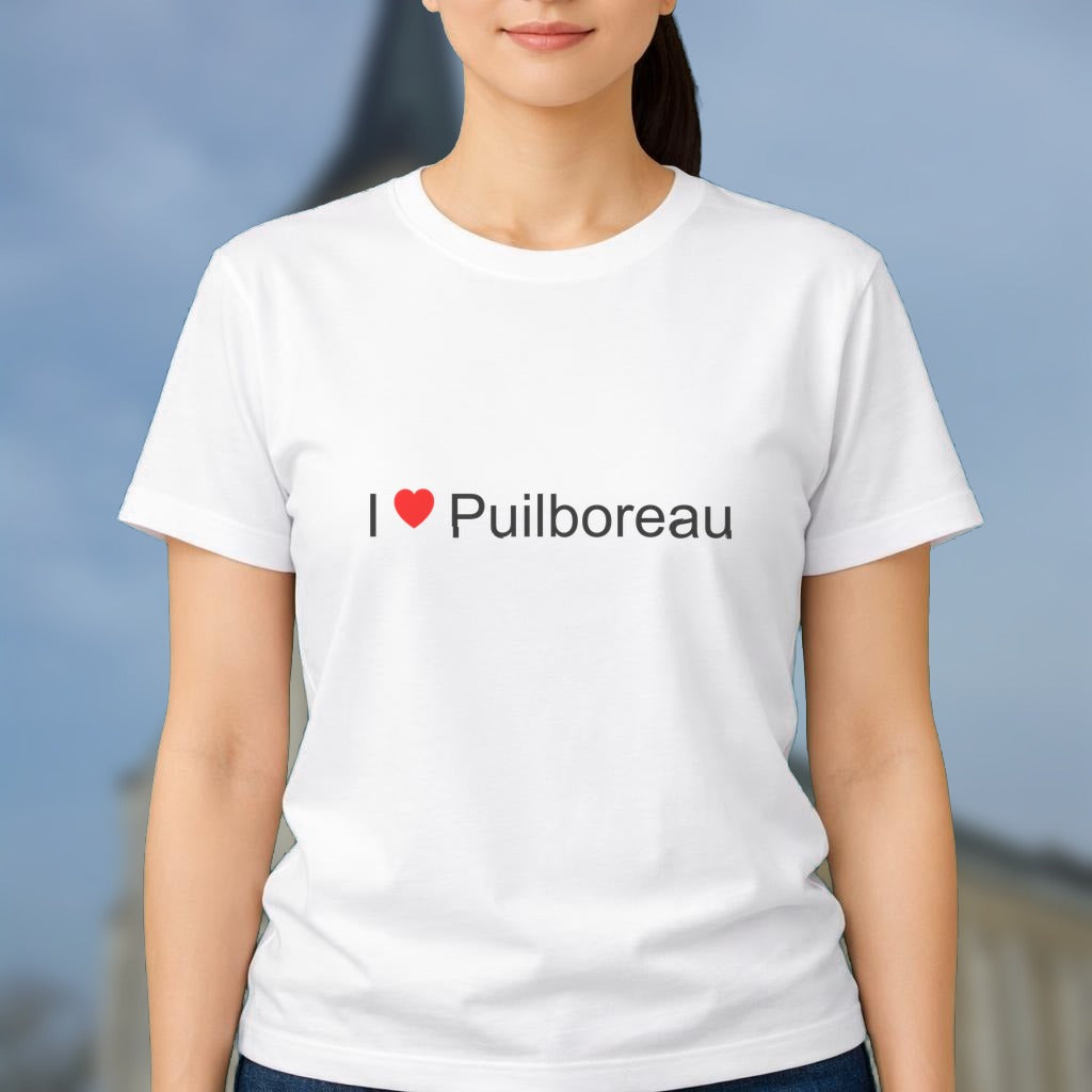 T-shirt I love puilboreau