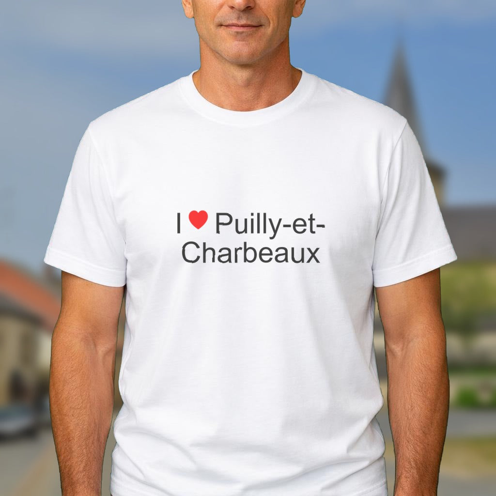 T-shirt I love puilly-et-charbeaux