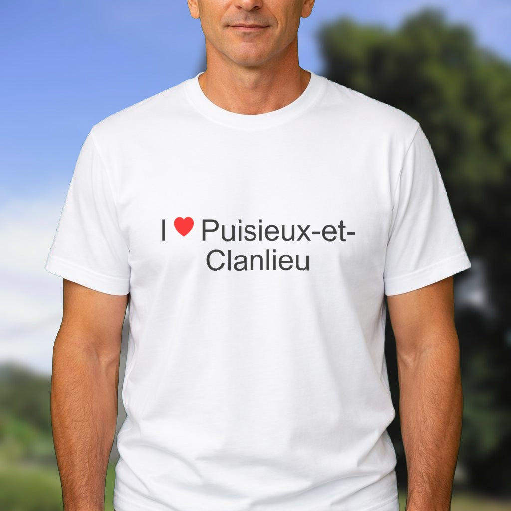T-shirt I love puisieux-et-clanlieu