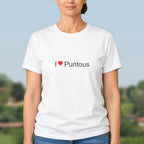 T-shirt I love puntous