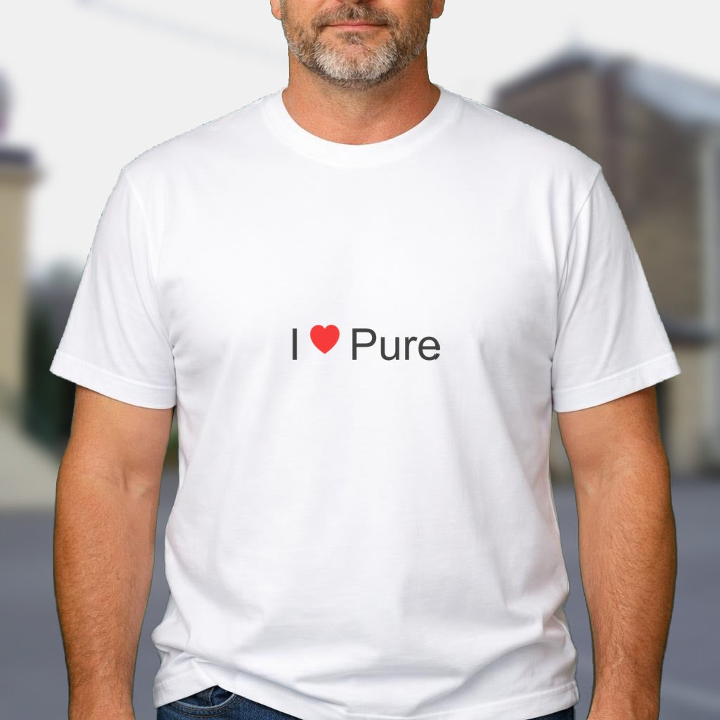 T-shirt I love pure