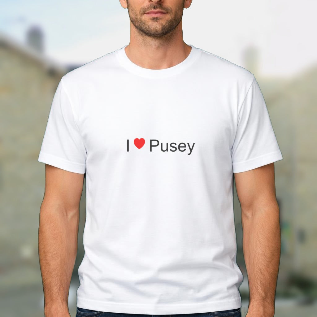 T-shirt I love pusey