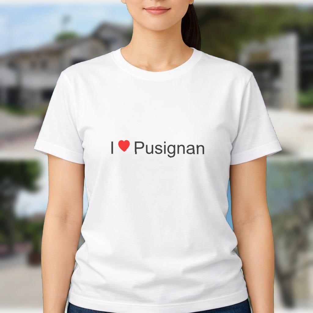 T-shirt I love pusignan