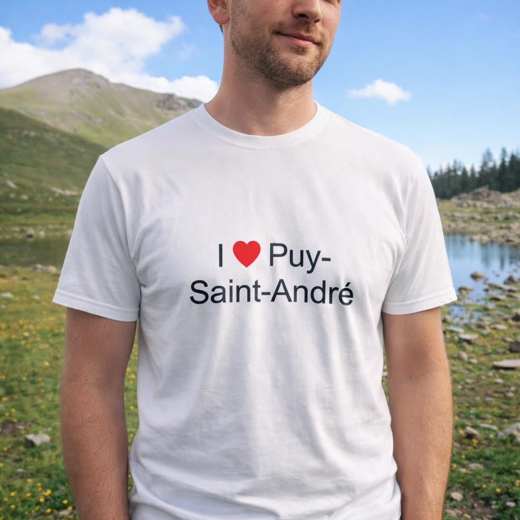 T-shirt I love puy-saint-andré
