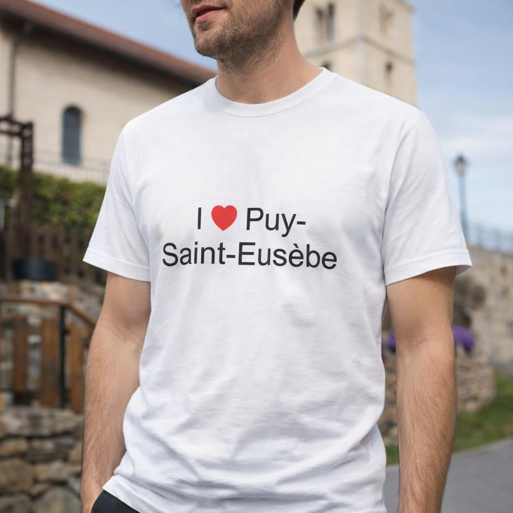 T-shirt I love puy-saint-eusèbe