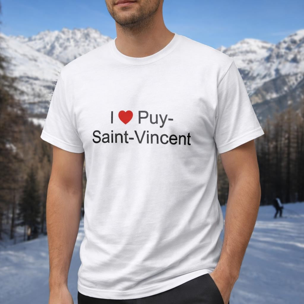 T-shirt I love puy-saint-vincent