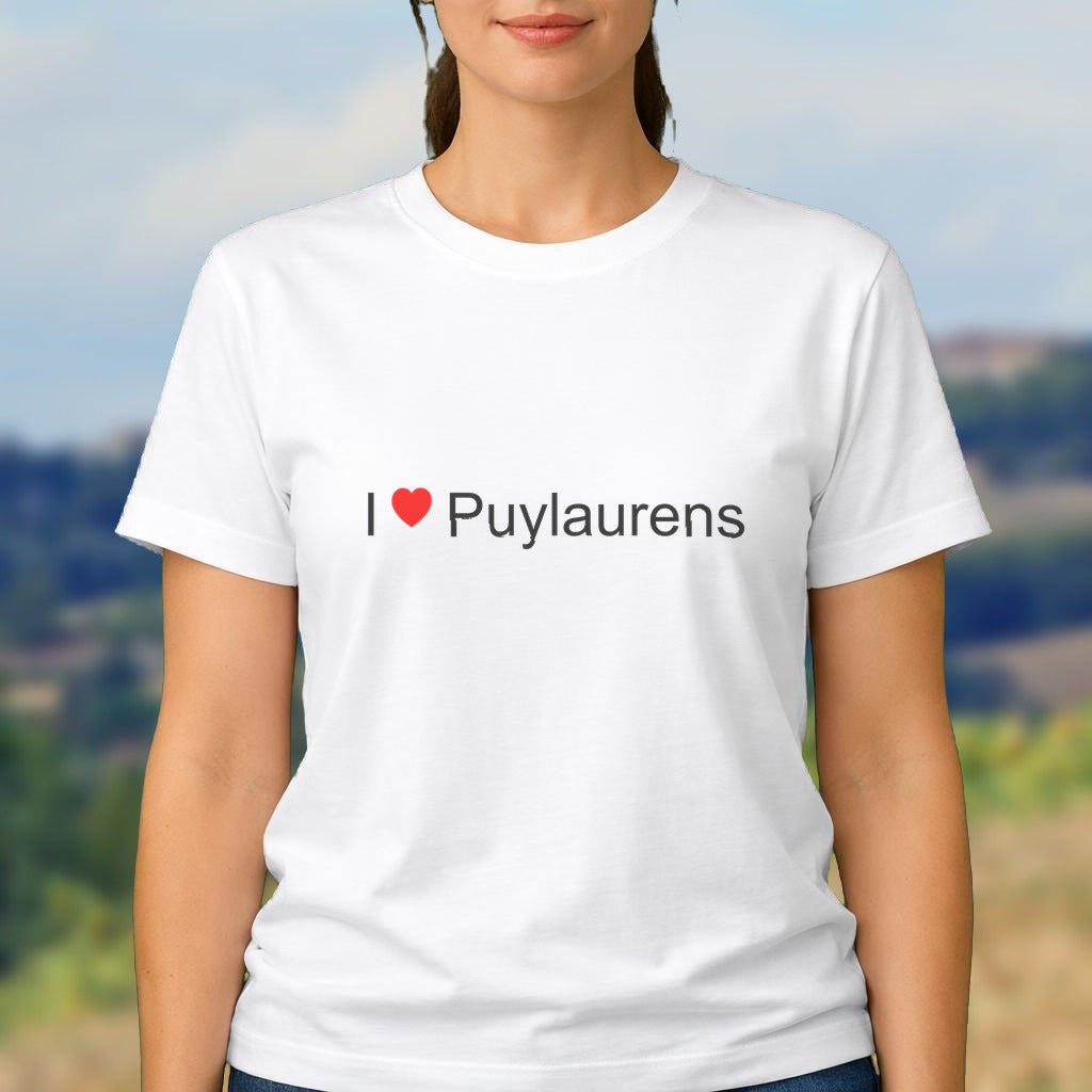 T-shirt I love puylaurens