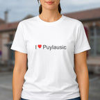 T-shirt I love puylausic