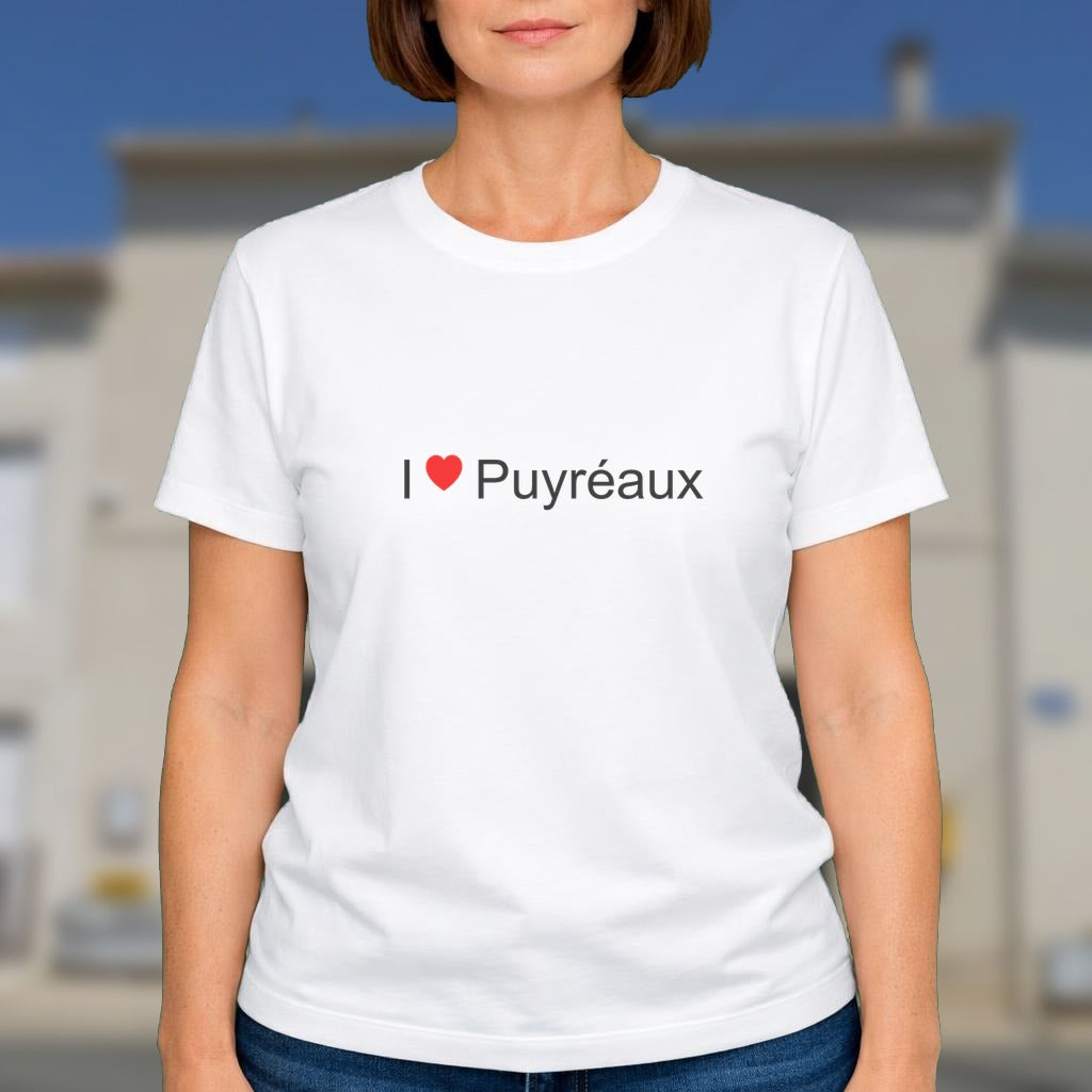 T-shirt I love puyréaux