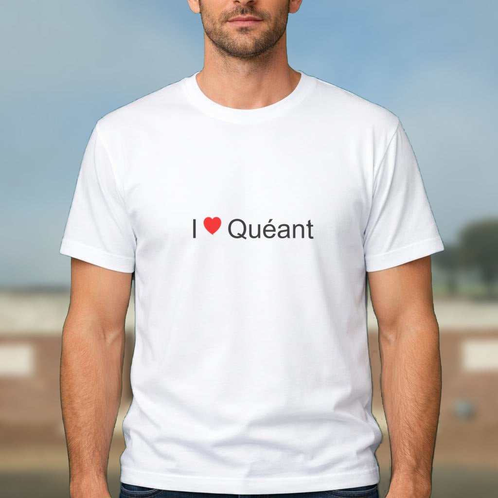 T-shirt I love quéant