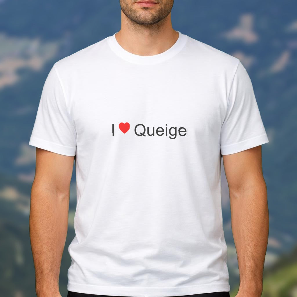 T-shirt I love queige