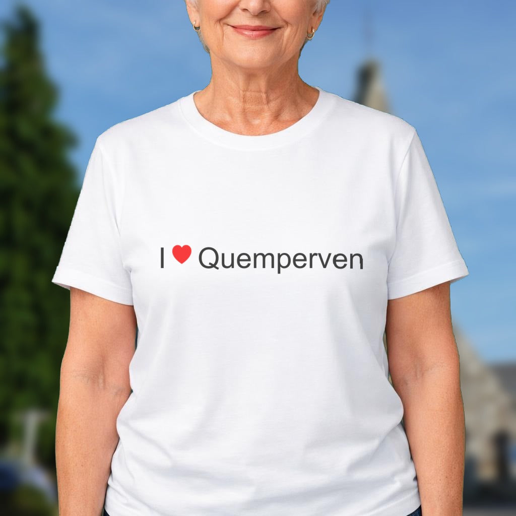T-shirt I love quemperven