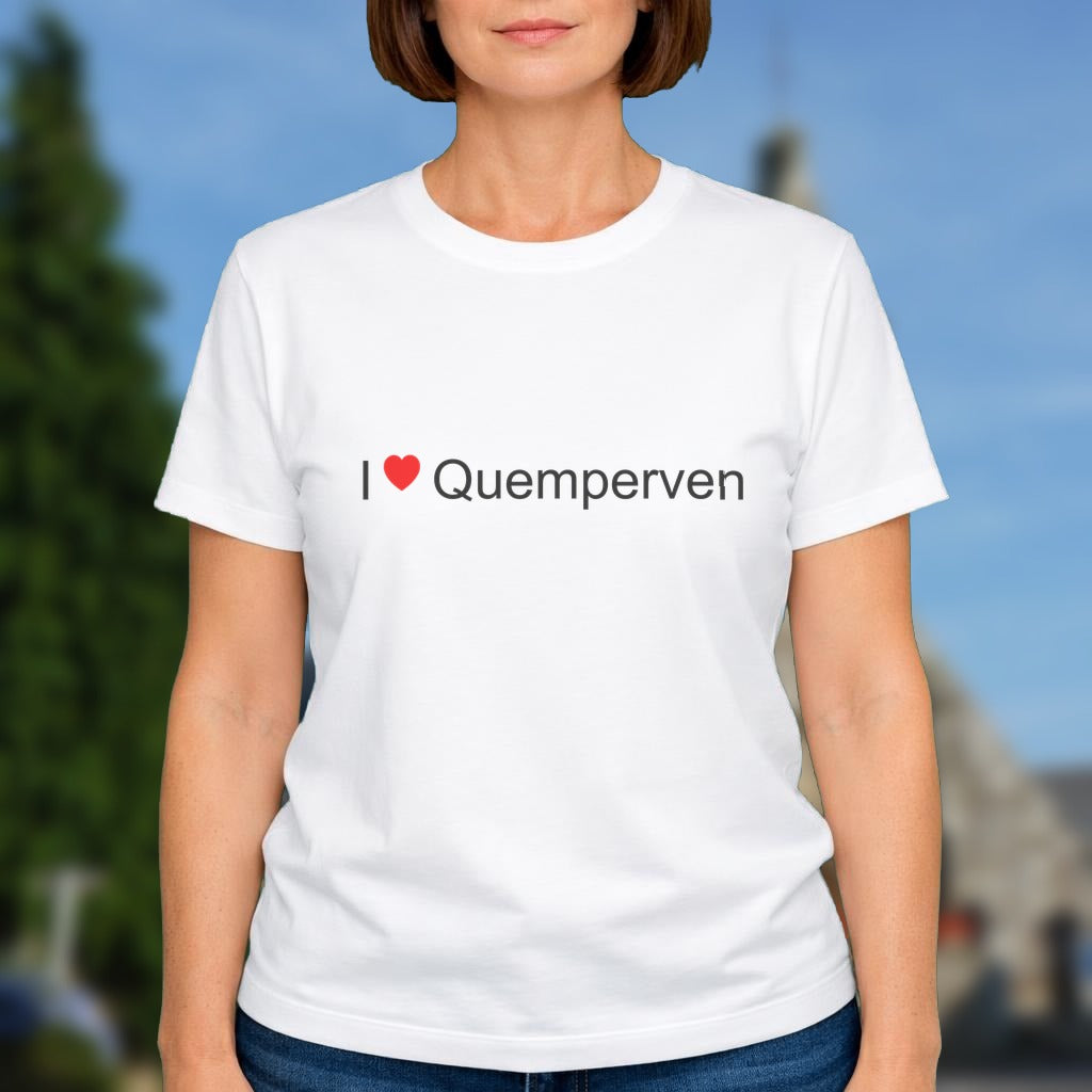 T-shirt I love quemperven