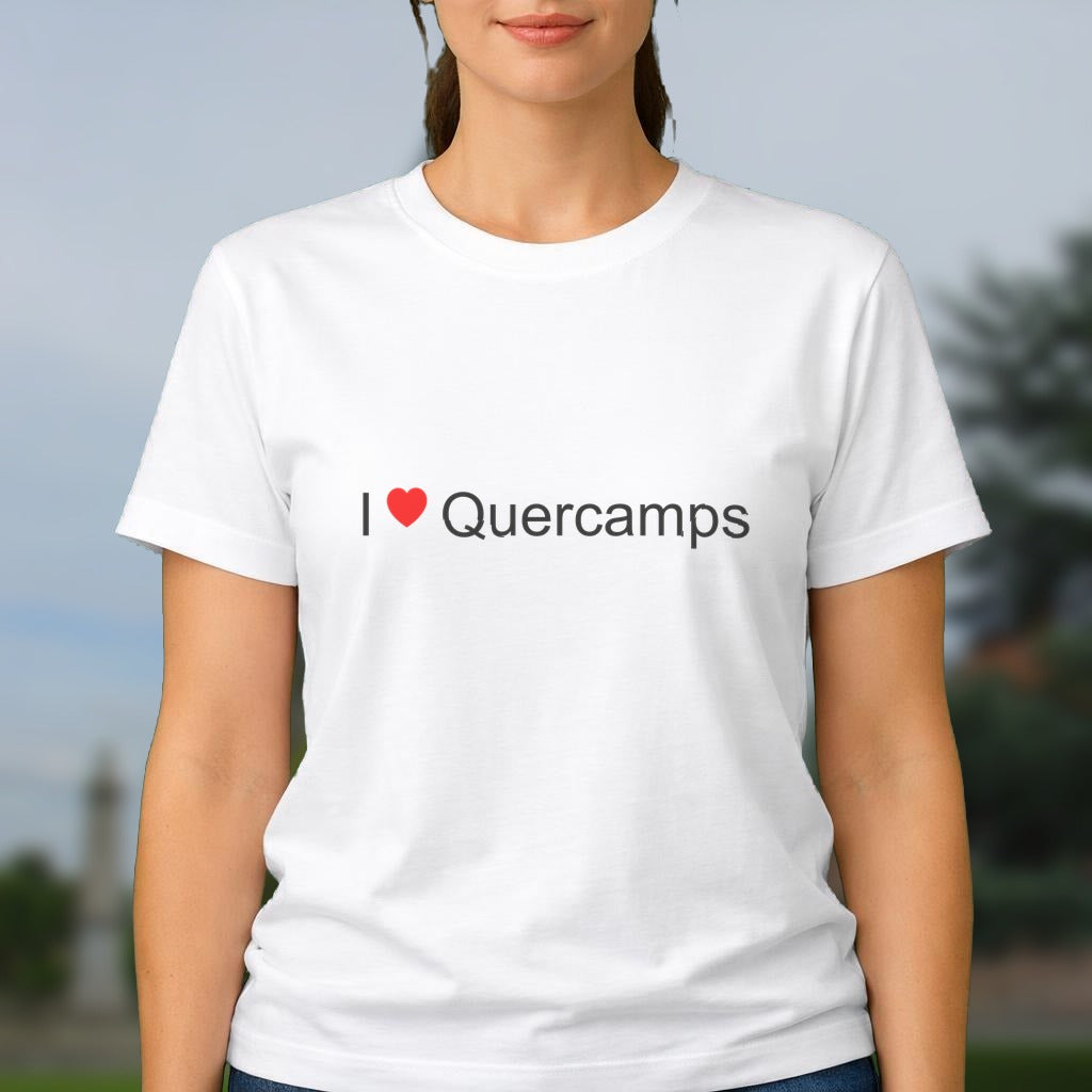 T-shirt I love quercamps