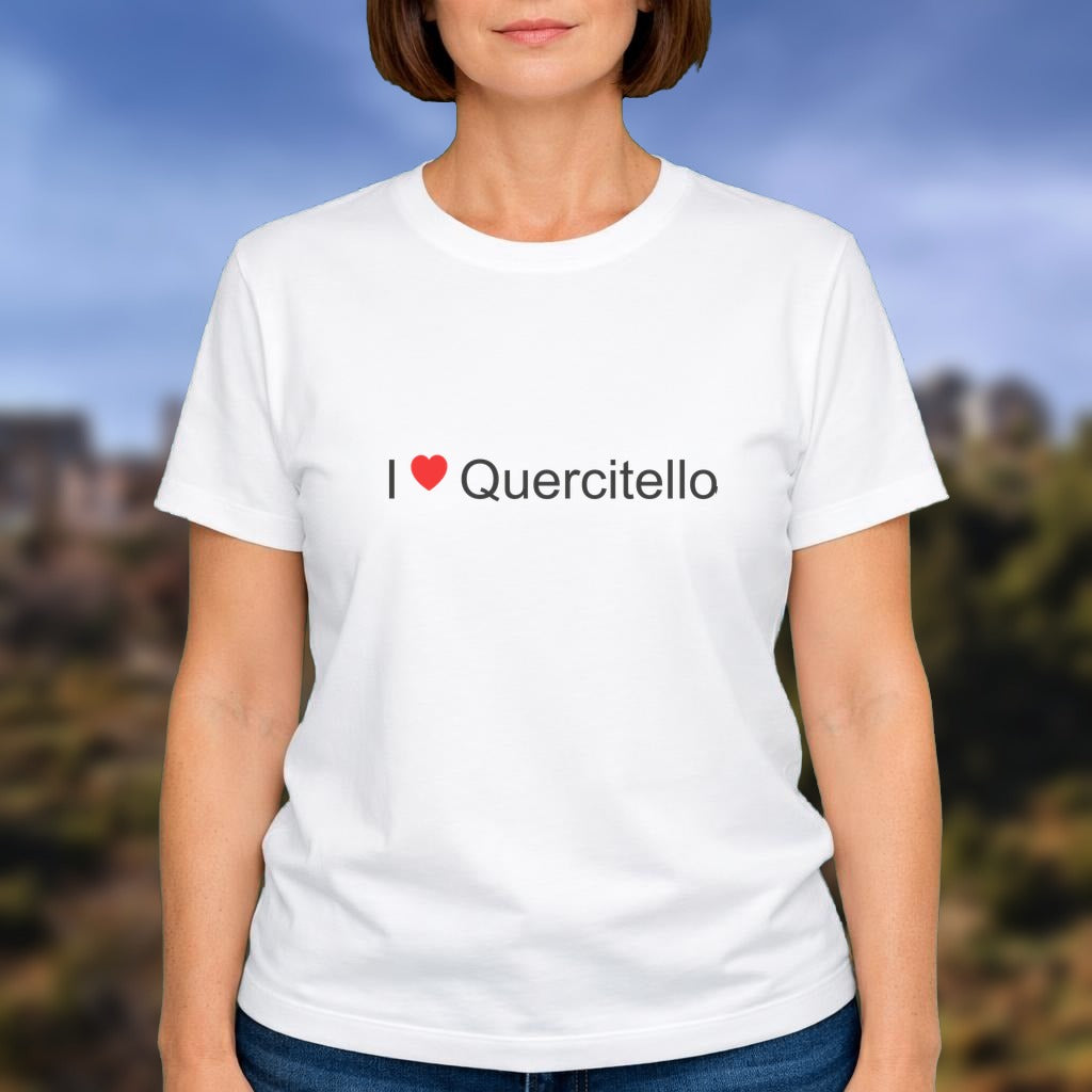 T-shirt I love quercitello