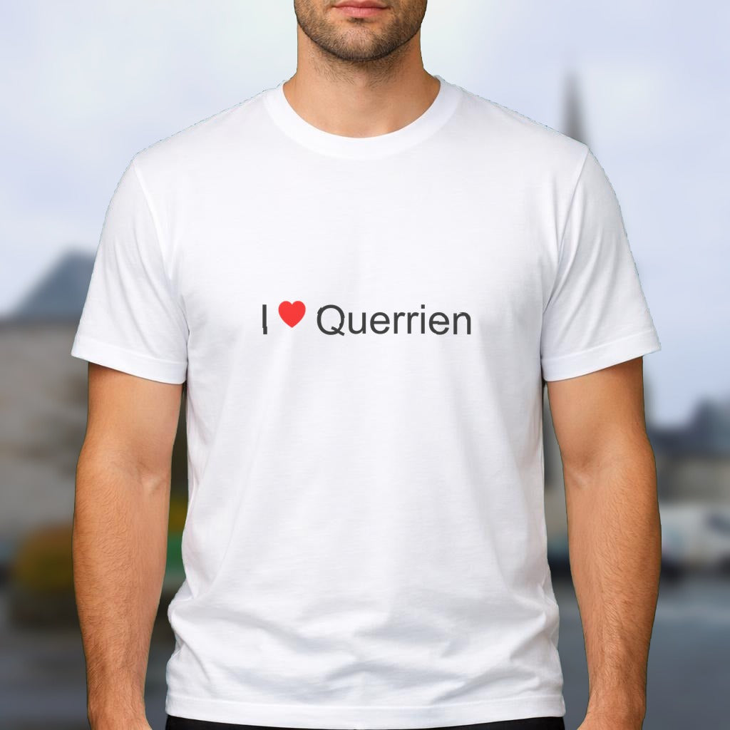 T-shirt I love querrien