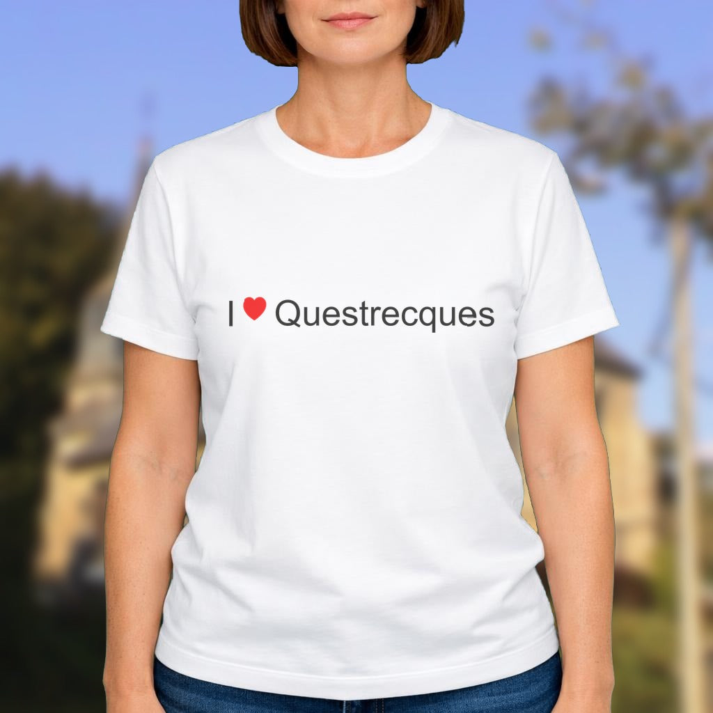 T-shirt I love questrecques