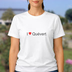 T-shirt I love quévert