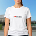 T-shirt I love quibou
