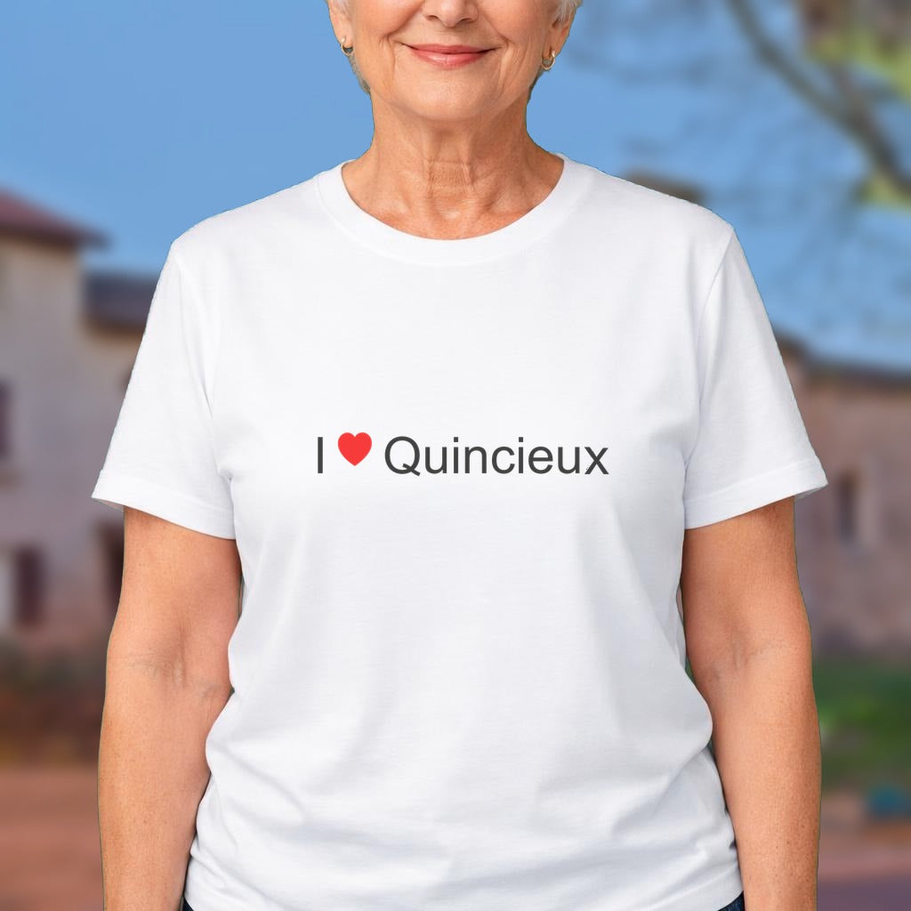 T-shirt I love quincieux