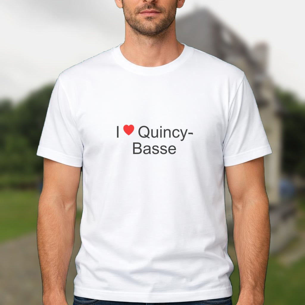 T-shirt I love quincy-basse