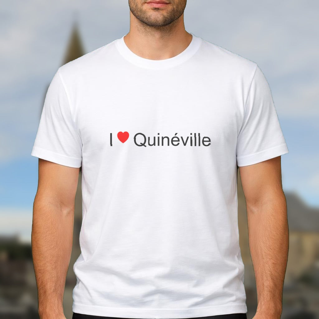T-shirt I love quinéville