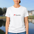 T-shirt I love quintin
