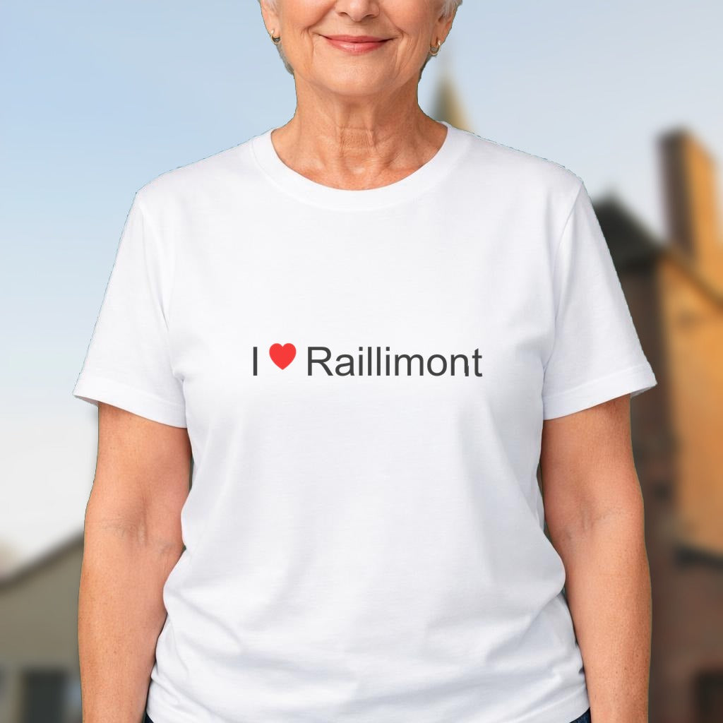T-shirt I love raillimont