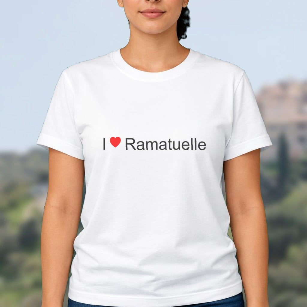 T-shirt I love ramatuelle