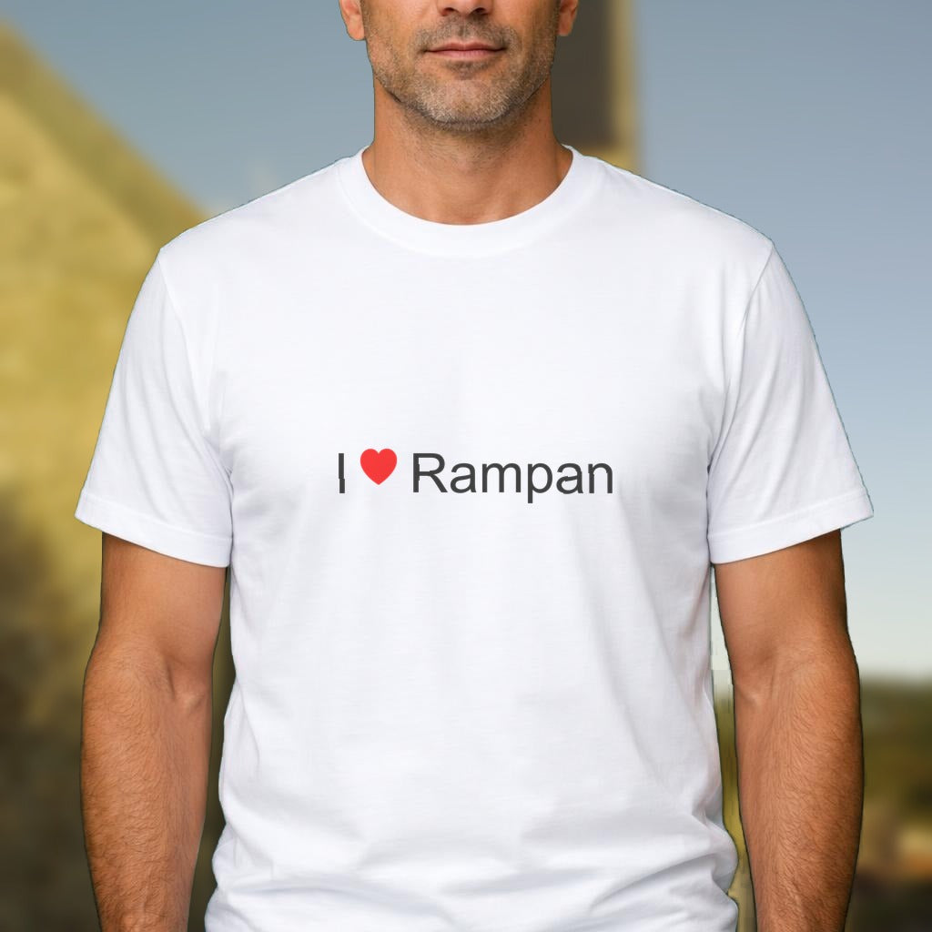 T-shirt I love rampan
