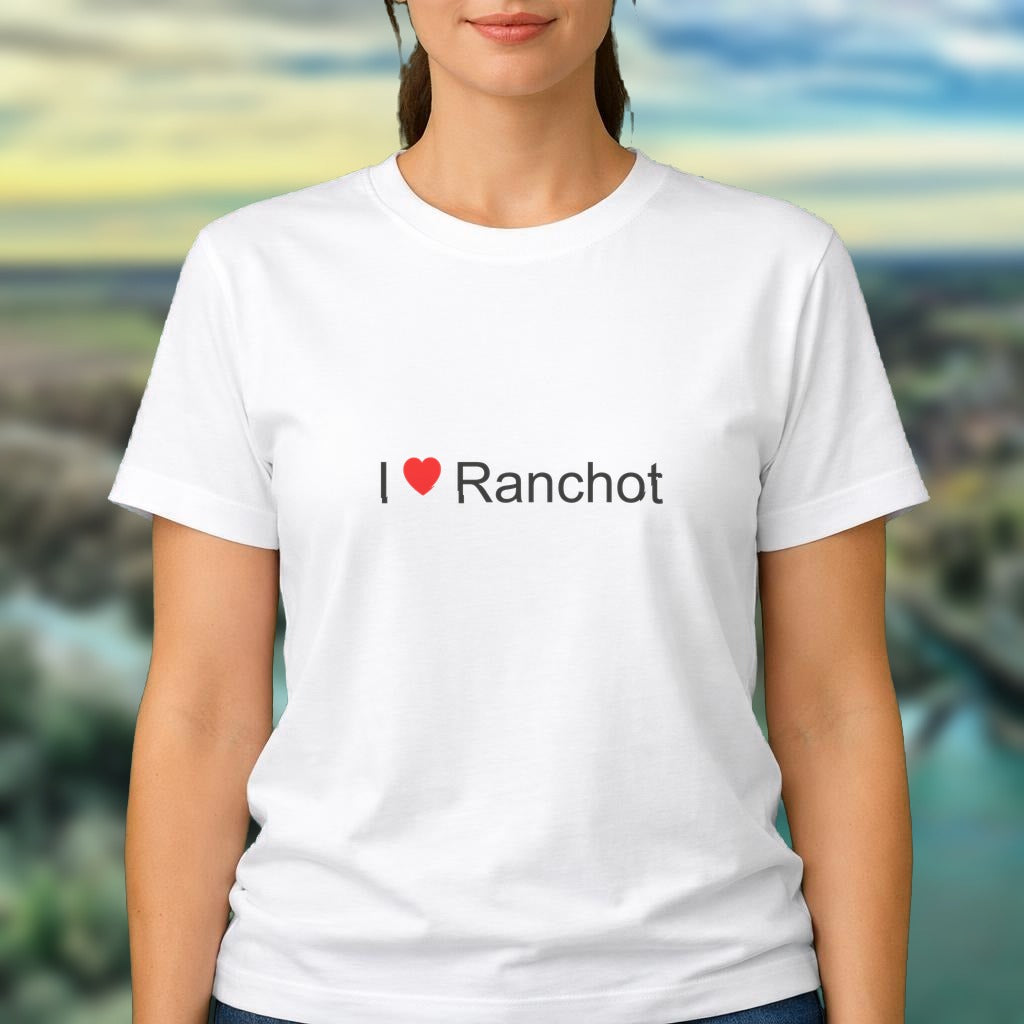 T-shirt I love ranchot