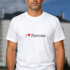 T-shirt I love rannée