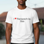 T-shirt I love ranspach-le-bas