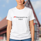 T-shirt I love ranspach-le-haut
