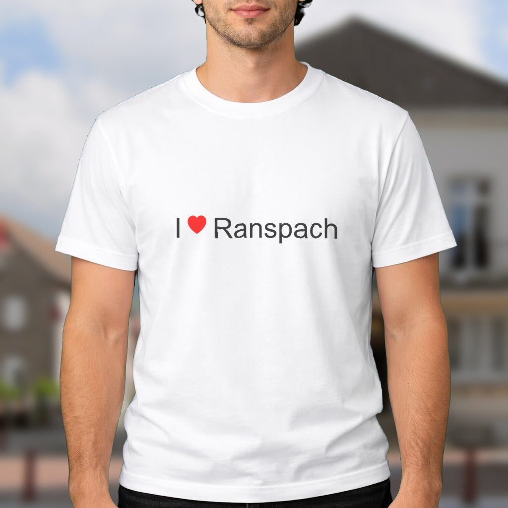 T-shirt I love ranspach