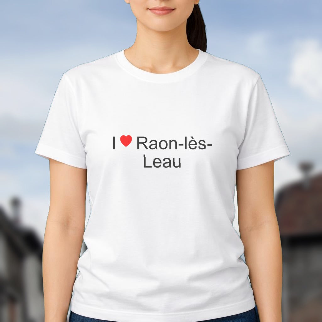 T-shirt I love raon-lès-leau