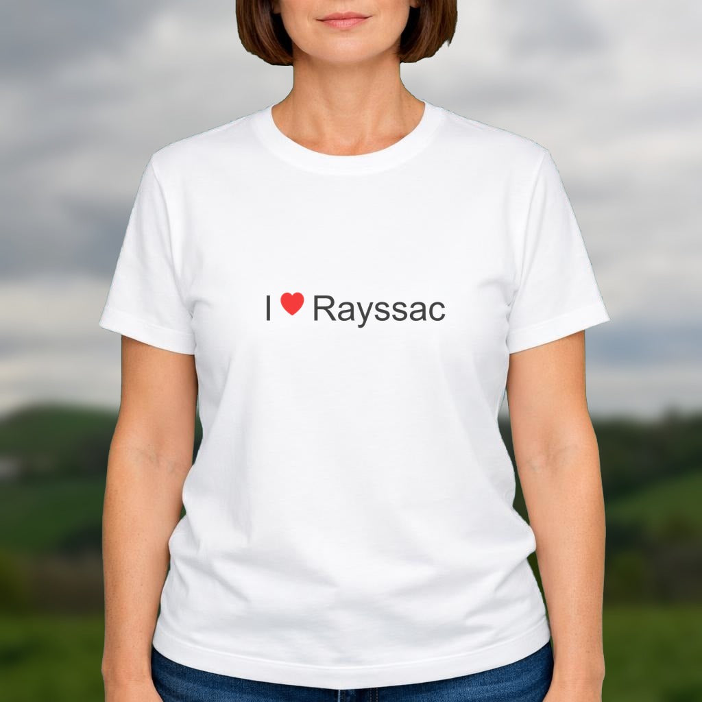 T-shirt I love rayssac