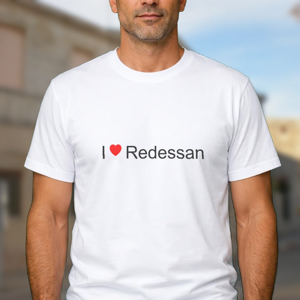 T-shirt I love redessan