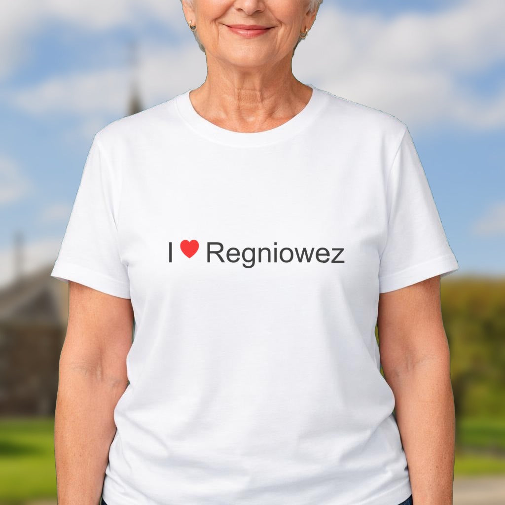 T-shirt I love regniowez
