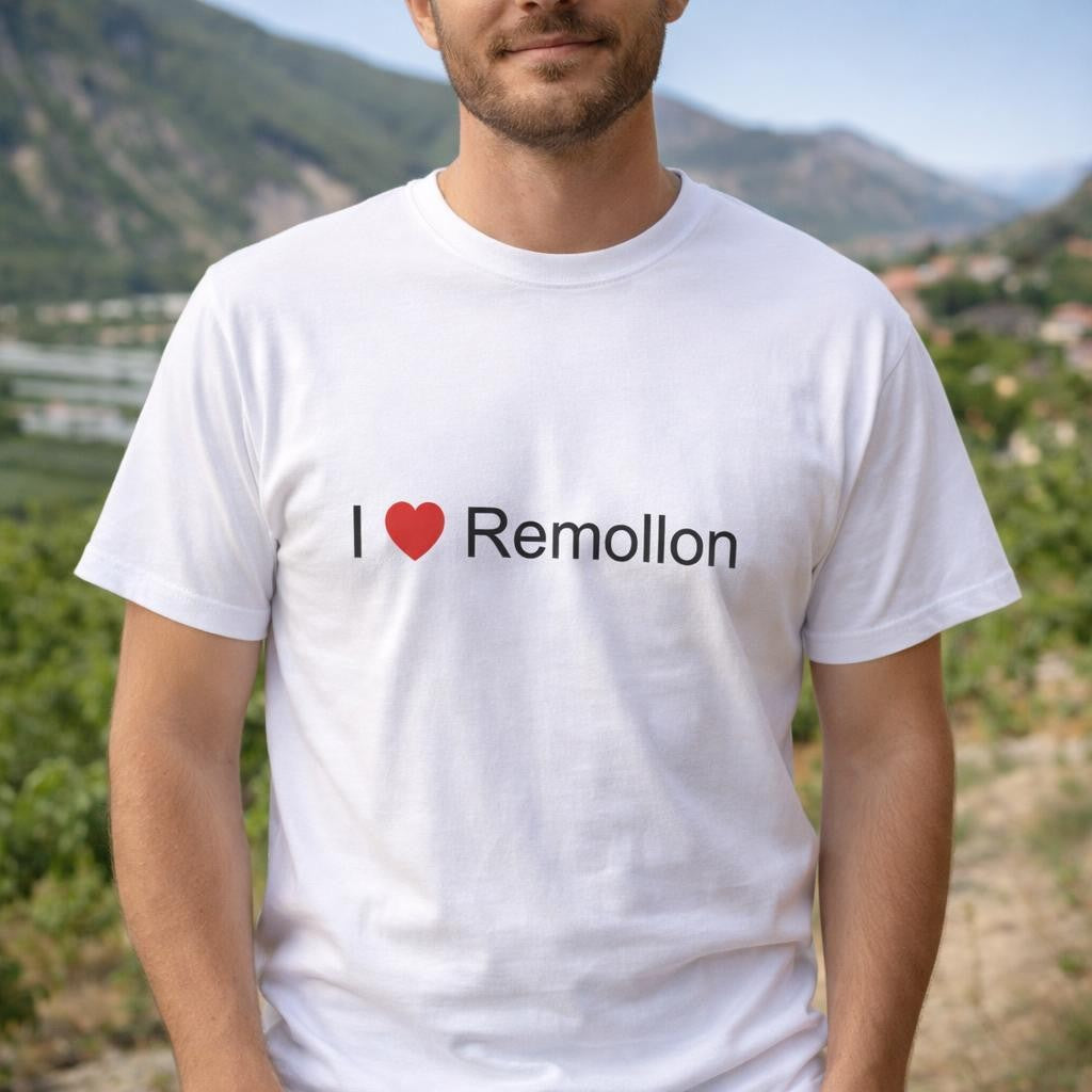 T-shirt I love remollon