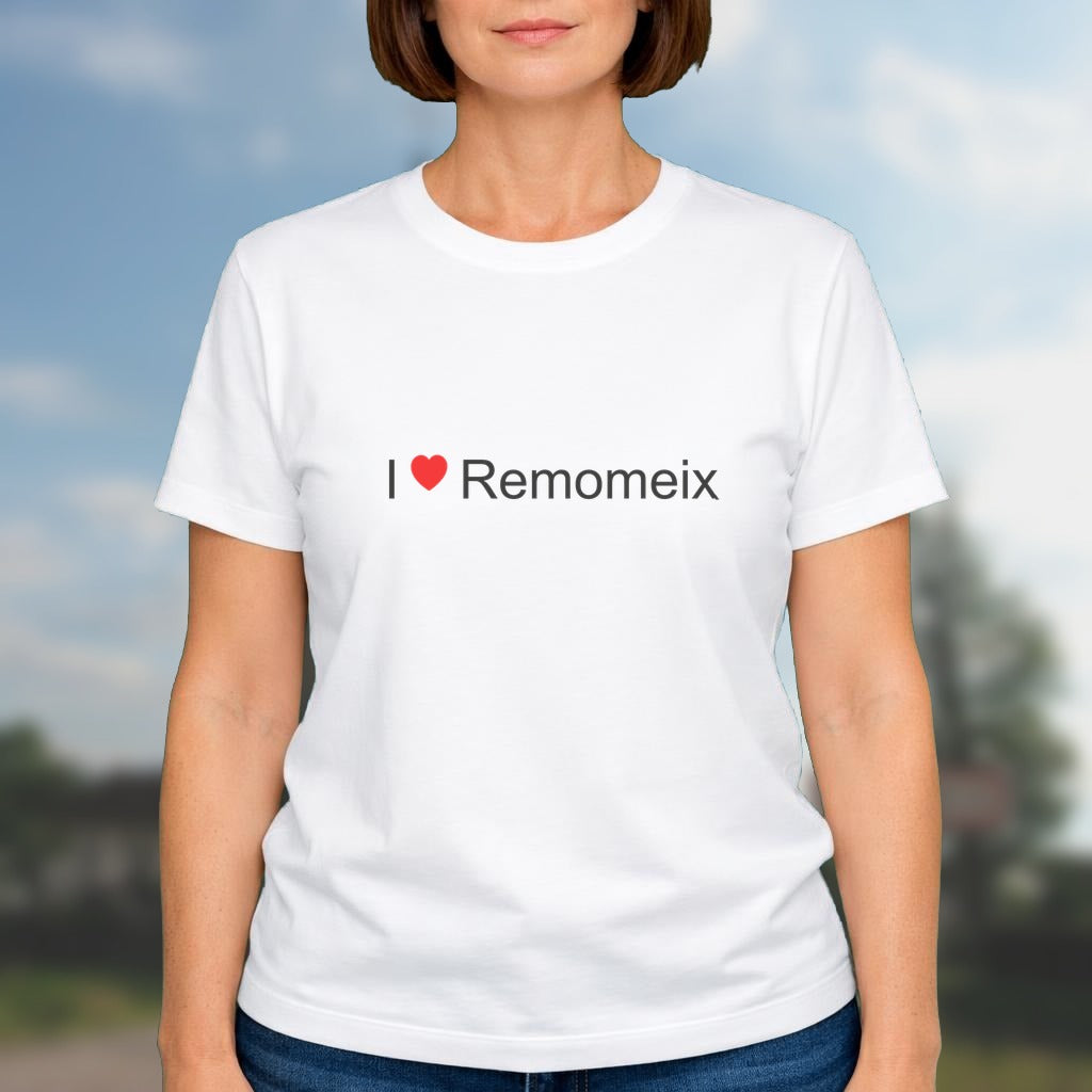 T-shirt I love remomeix