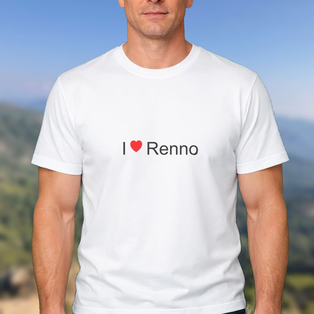 T-shirt I love renno