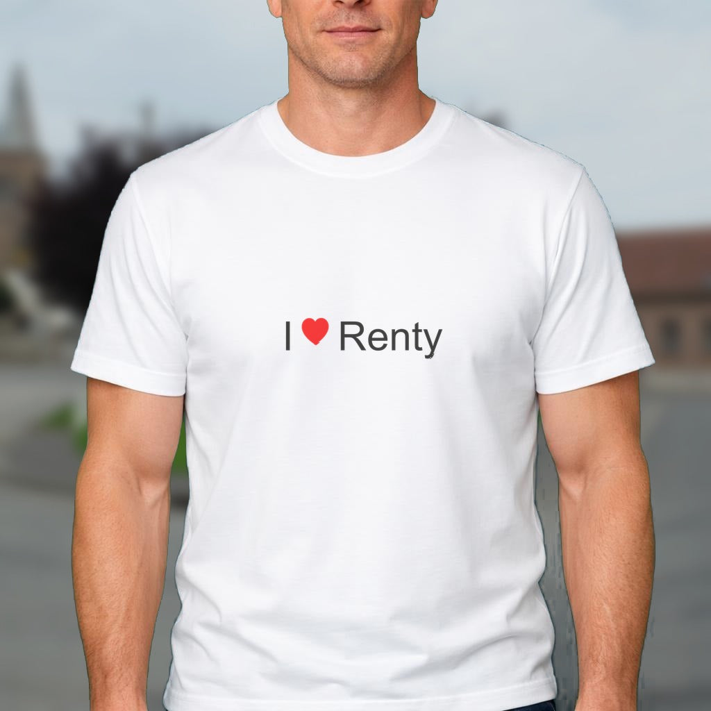 T-shirt I love renty