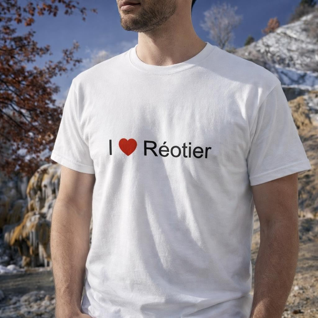 T-shirt I love réotier