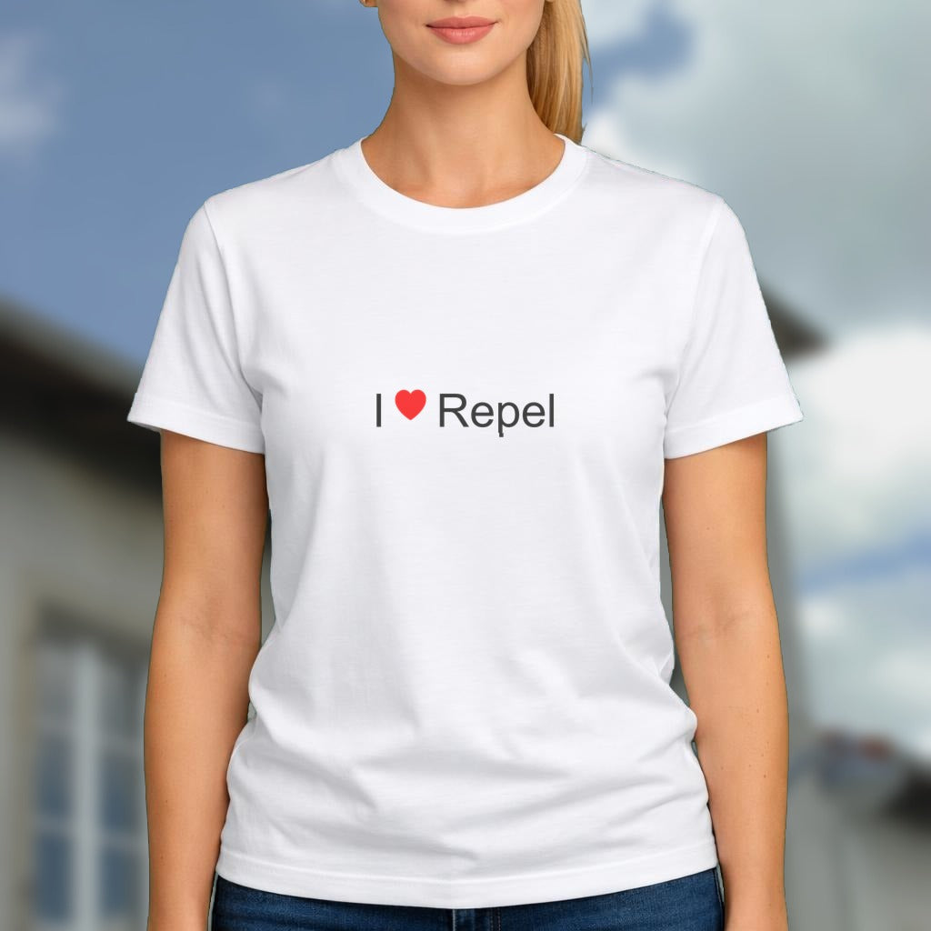 T-shirt I love repel