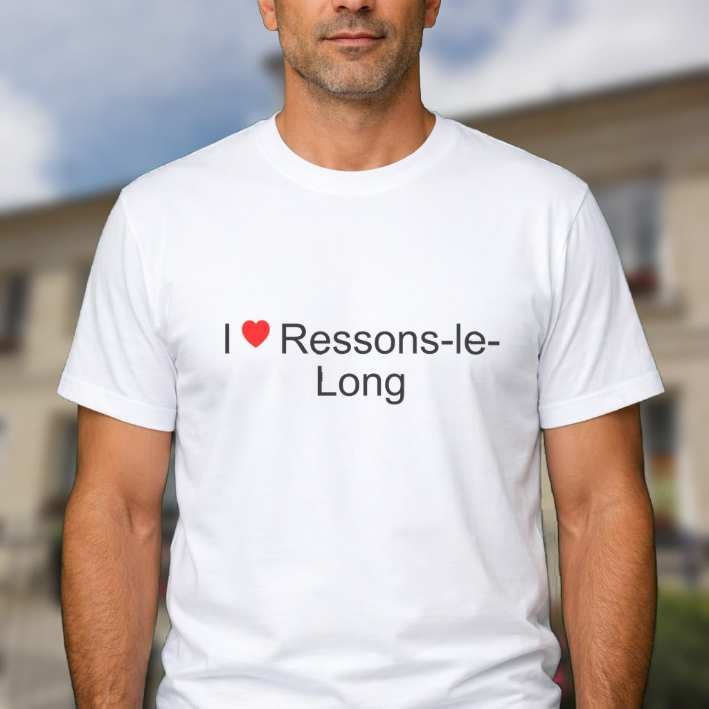 T-shirt I love ressons-le-long