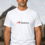 T-shirt I love retiers