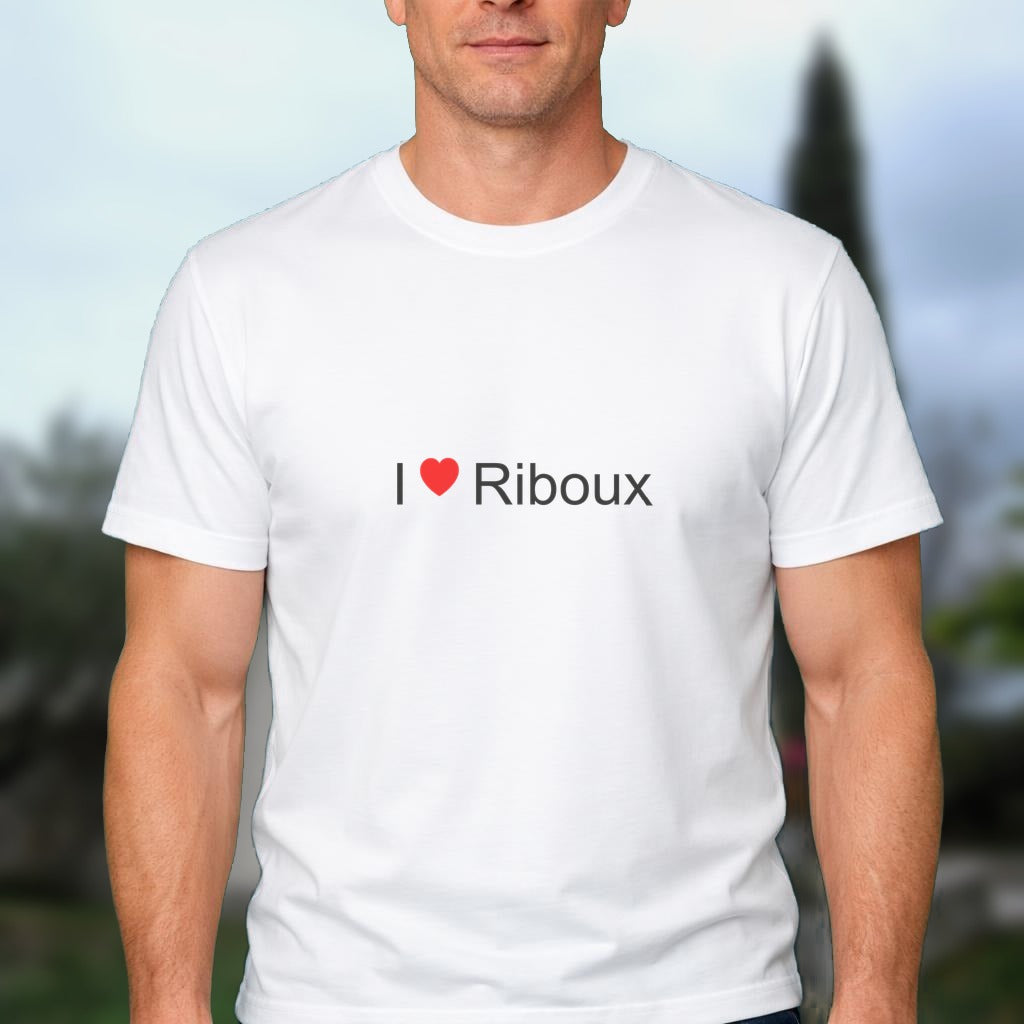 T-shirt I love riboux