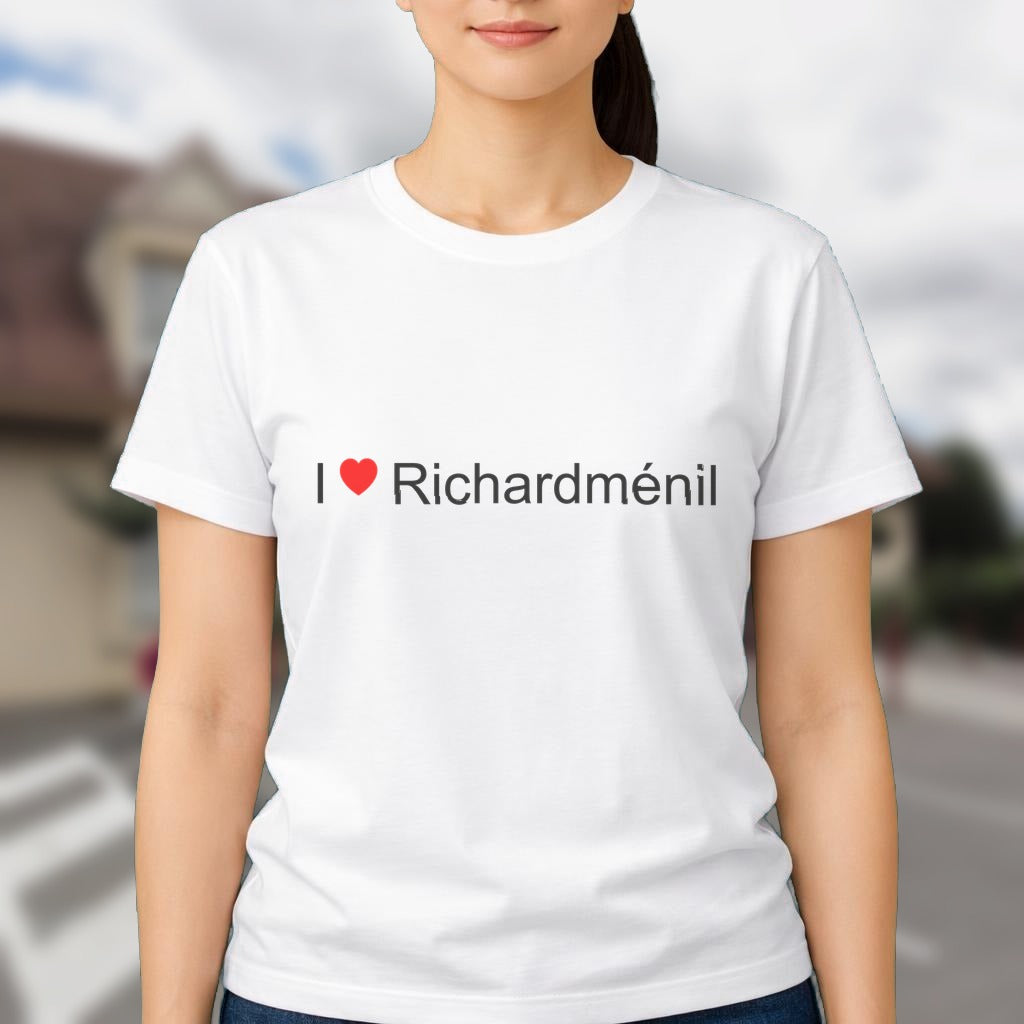 T-shirt I love richardménil