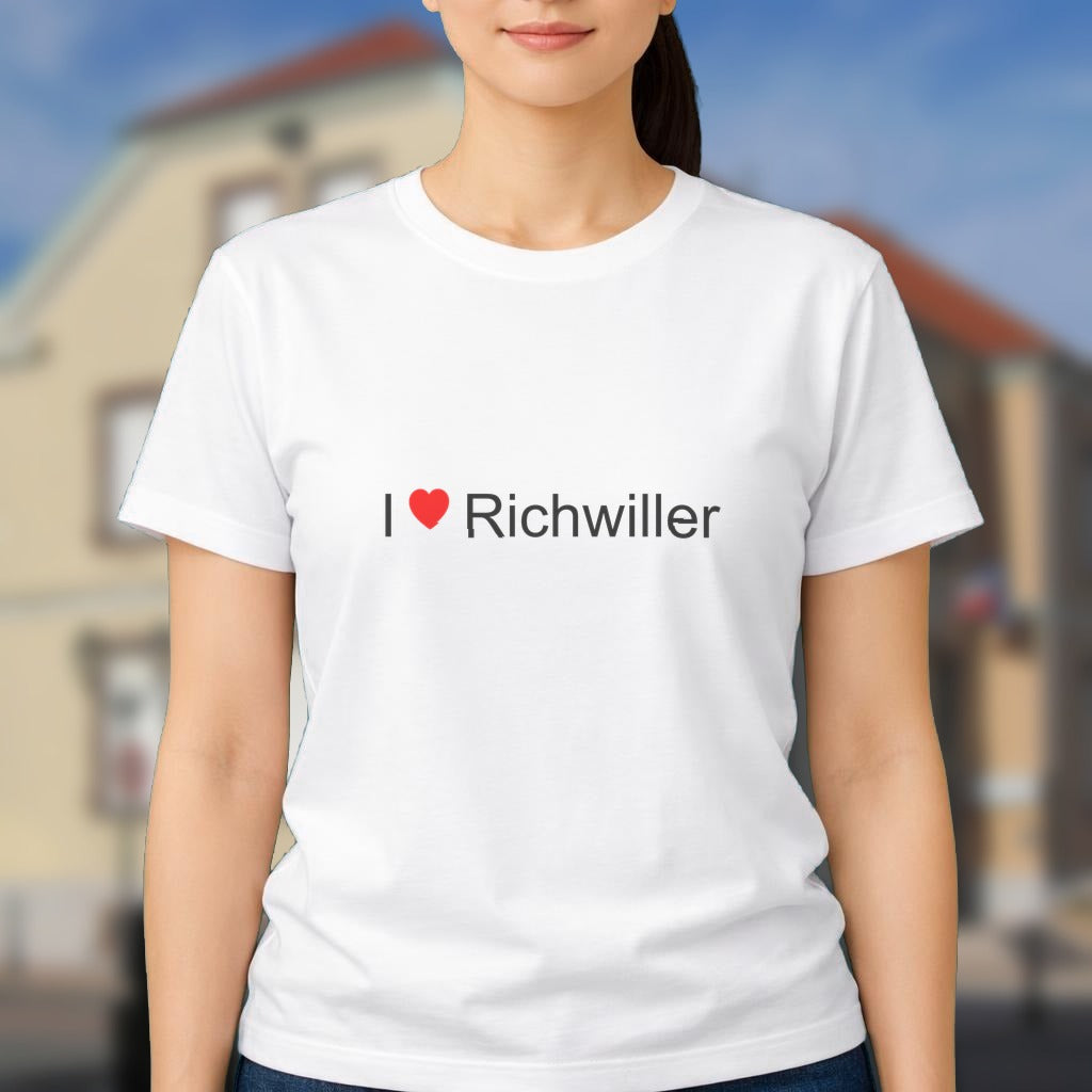 T-shirt I love richwiller